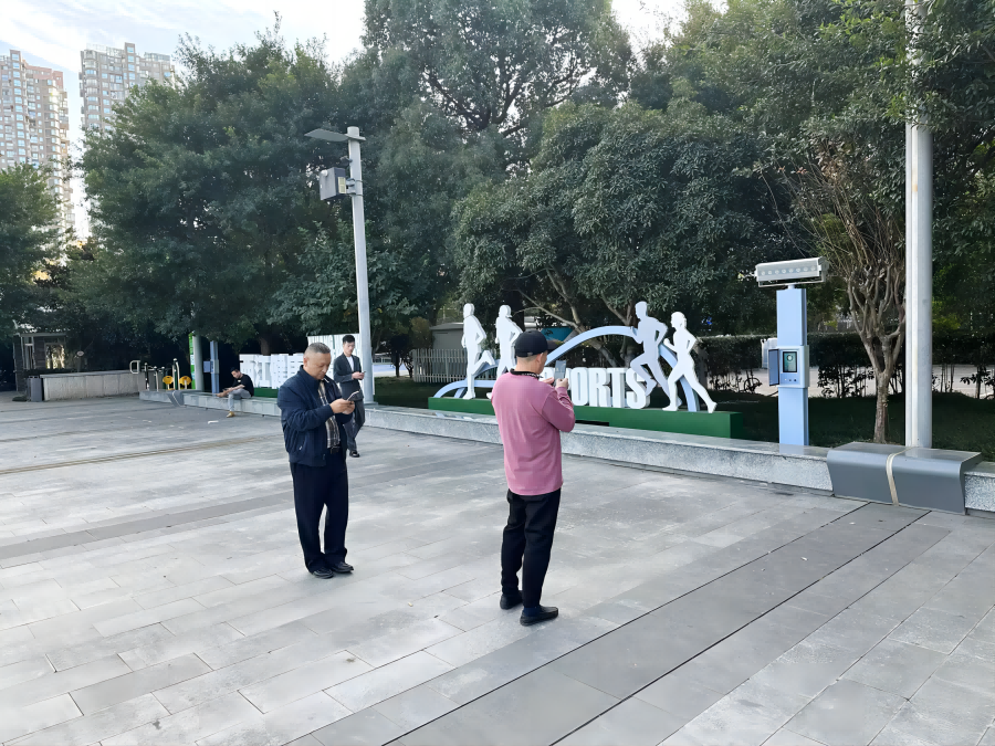 公園安裝使用廣場舞定向音響