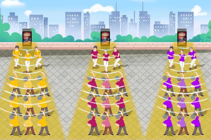 廣場舞使用定向音箱