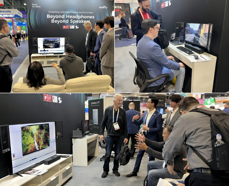 CES 2024 | 清聽聲學定向音響聚音屏實力重塑世界聲態