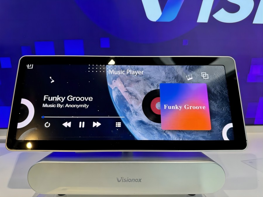 維信諾聯合清聽聲學全球首創的AMOLED“屏下定向發聲集成技術”