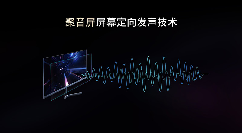 清聽聲學聚音屏，屏幕音響發聲技術