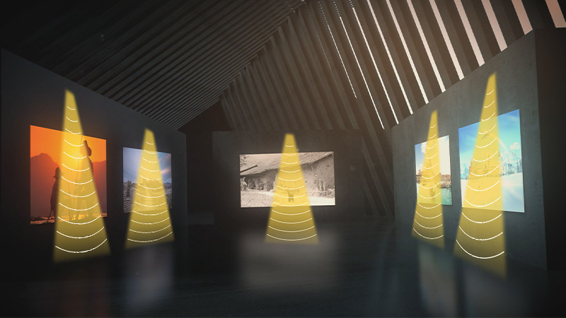 博物館定向音響