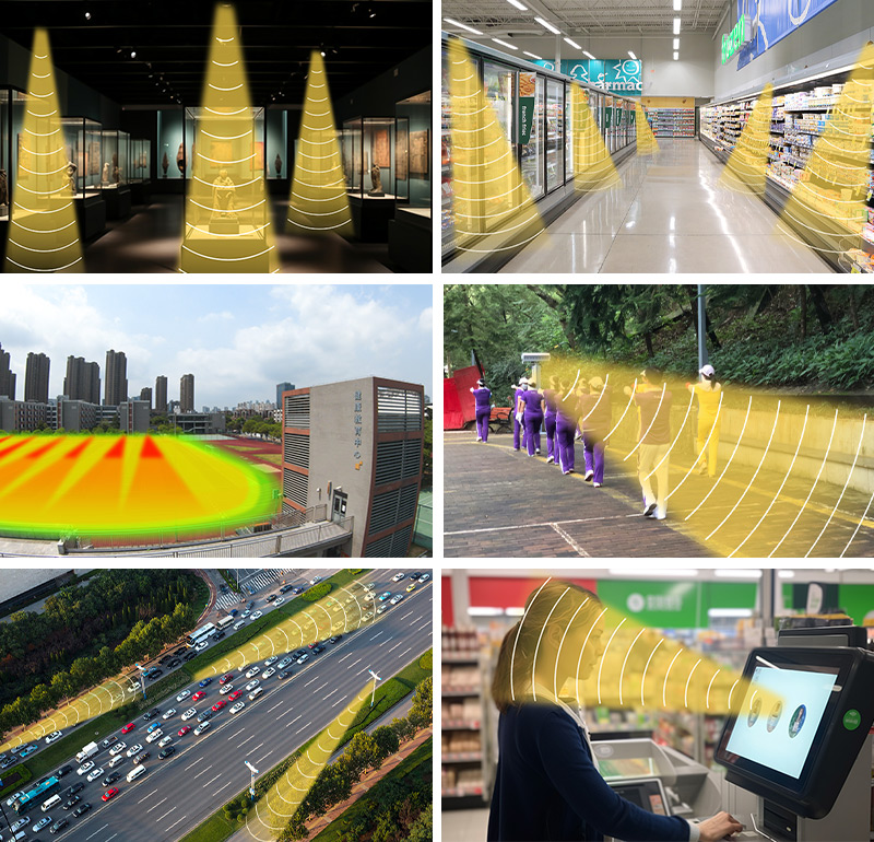 定向廣播系統，多場景應用