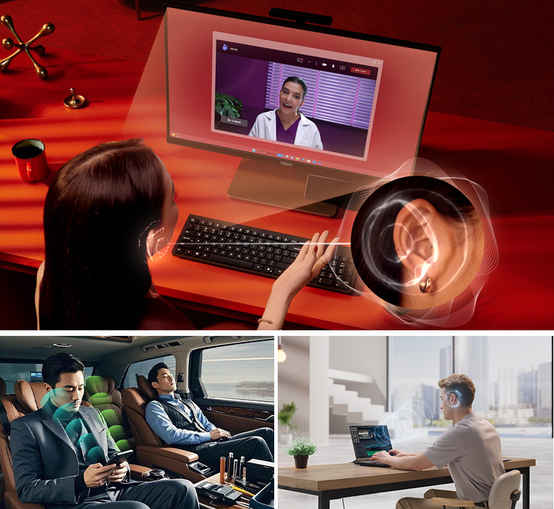 清聽聲學聚音屏技術在AI PC、智能座艙及移動終端等場景中的應用